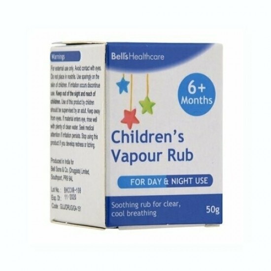 Bell's Vapour Rub 50g Childrens [GSL]