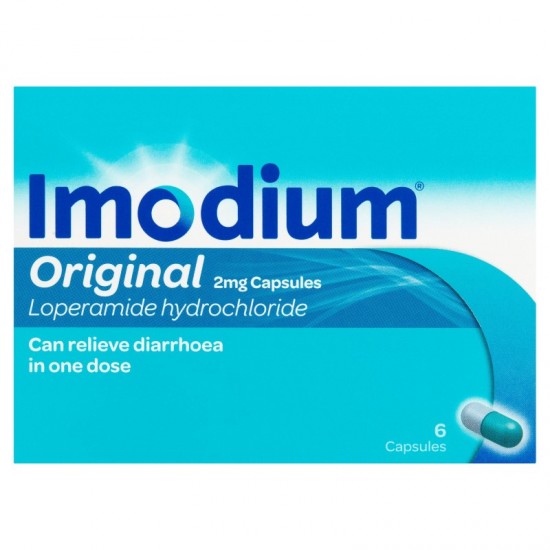 Imodium Original Capsules 2mg 6's [GSL]