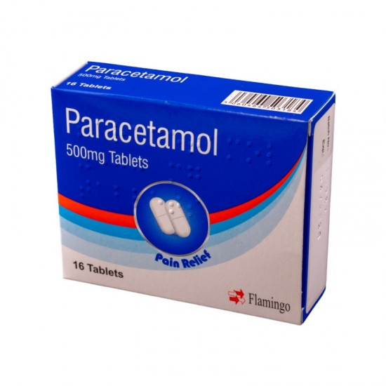 Flamingo Paracetamol 500mg 16's Tablets [GSL]