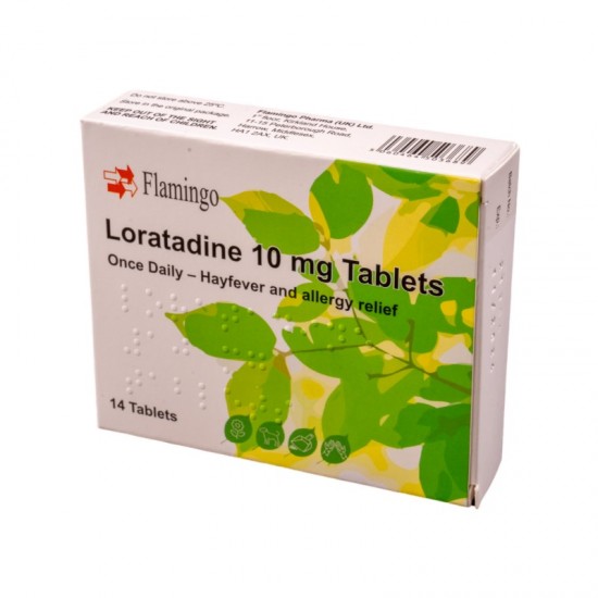 Flamingo Loratadine Tablets 10mg 14's [GSL]