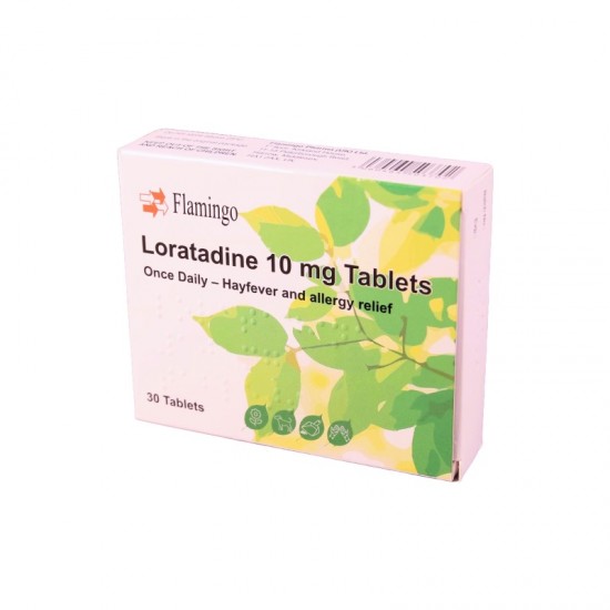 Flamingo Loratadine Tablets 10mg 30's [GSL]