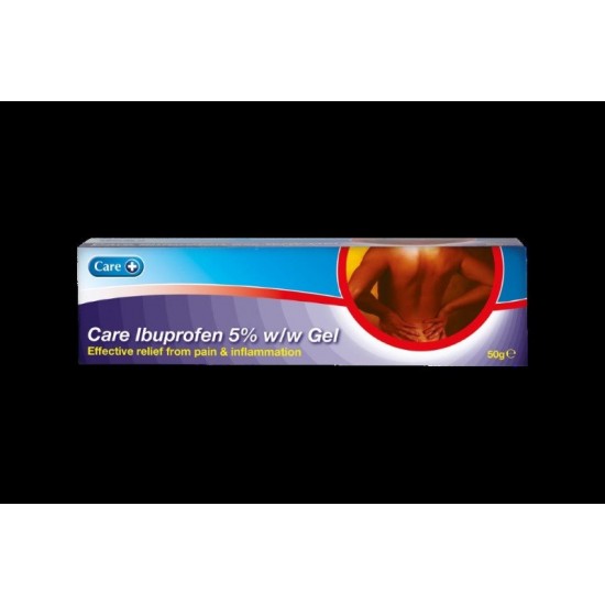 Care Ibuprofen 5% w/w Gel 50g [GSL]