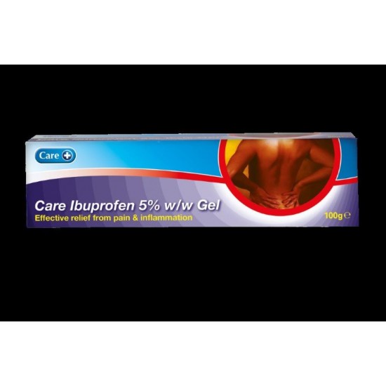 Care Ibuprofen 5% w/w Gel 100g [GSL]