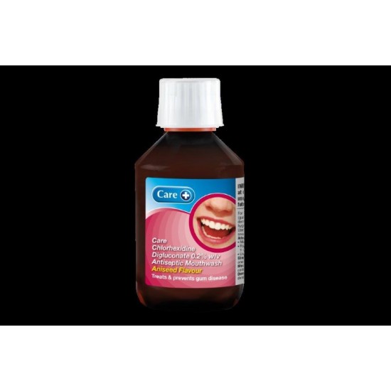 **Care Chlorhexidine Antiseptic Mouthwash 300ml Aniseed [GSL]