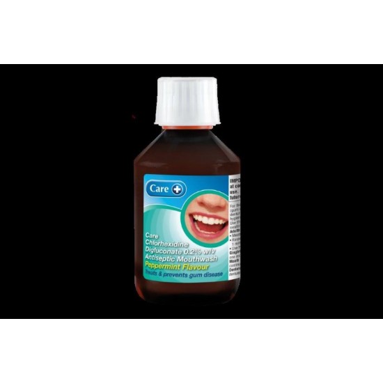 Care Chlorhexidine Antiseptic Mouthwash 300ml Mint [GSL]