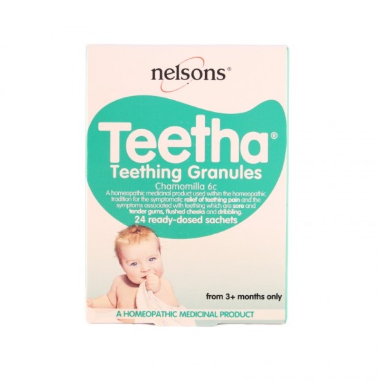 Nelsons Teetha Teething Granules 24's [Homeopathics]