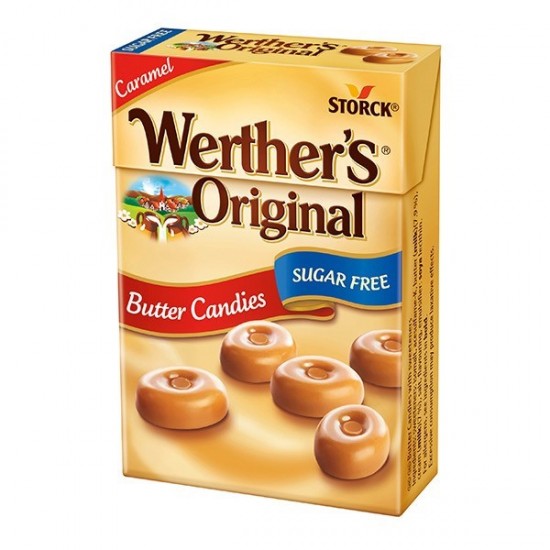 Werther's Butter Candies Sugar Free 42g