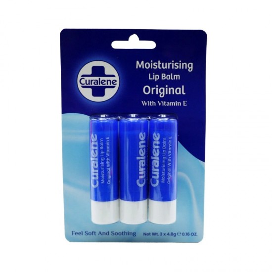 **Curalene Lip Balm 3pk - Original