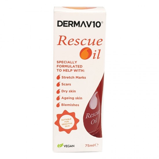 DermaV10 Rescue Oil 75ml