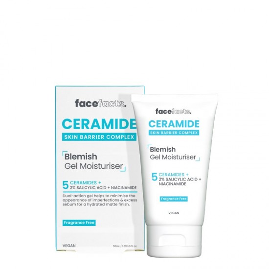 Face Facts Ceramide Blemish Gel Moisturiser 50ml