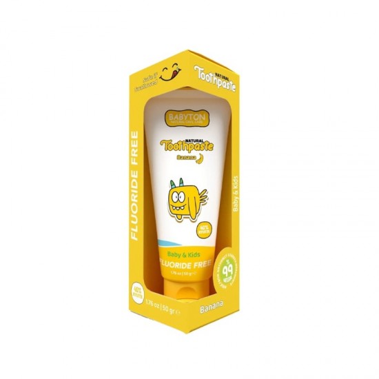 Babyton Baby And Kids Banana Natural Toothpaste 50g