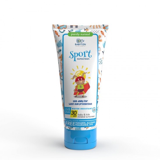 Babyton Baby And Kids Mineral Sport Sunscreen 100ml