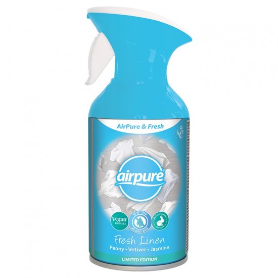 Airpure & Fresh Air Freshener 250ml - Fresh Linen