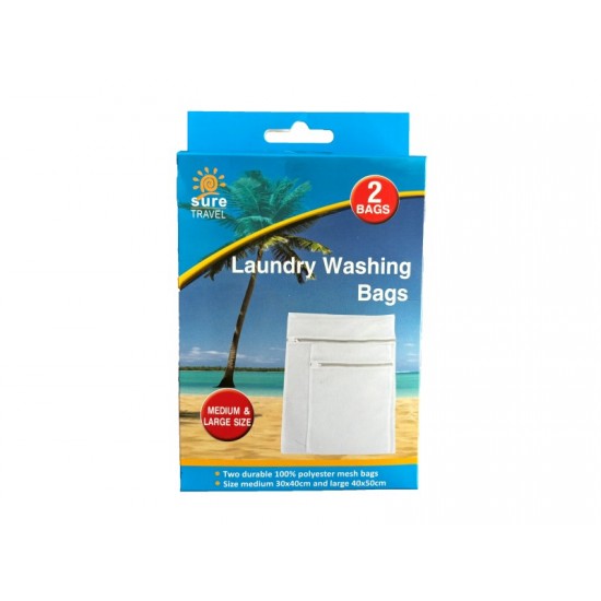 Sure Travel Laundry Washing Bags 2 Pack