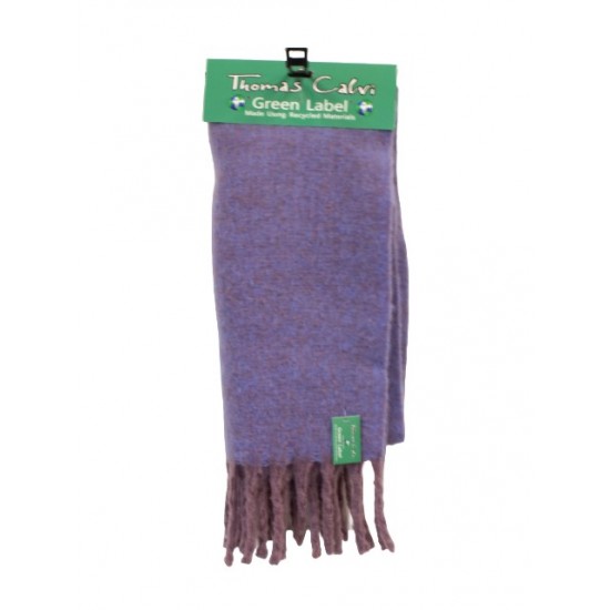 Ladies Knitted Scarf Blue