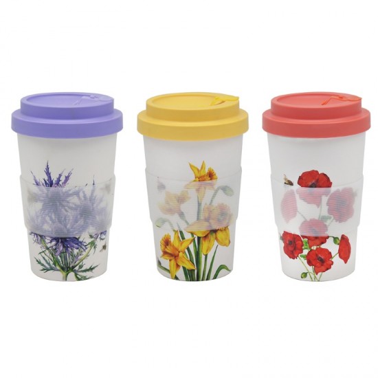 Rpet Travel Mug Assorted Bee-Tanicle LP74098