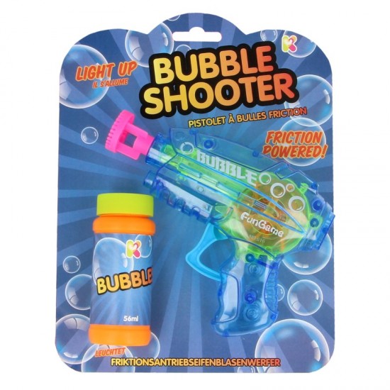 Friction Powered Bubble Shooter